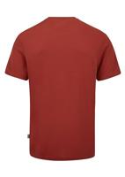 Rab Crimp Reflection T-Shirt Heren Tuscan Red L - thumbnail