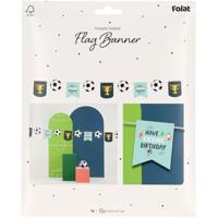Fantastic Voetbal Vaandel Vlaggenlijn Birthday (6m) - thumbnail