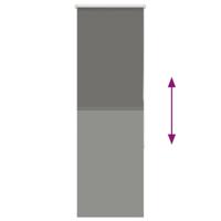 Rolgordijn verduisterend 50x150cm stofbreedte 45,7 cm polyester - thumbnail