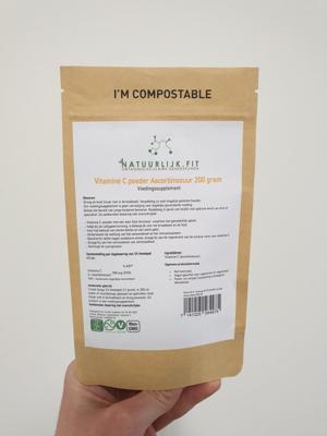 Vitamine C ascorbinezuur 200 Gram