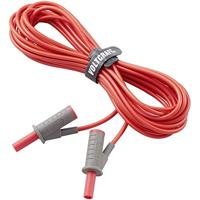 VOLTCRAFT Klett Kabelbinder 200mm Klittenband kabelbinder 200 mm (l x b) 200 mm x 12 mm Dark grey - thumbnail