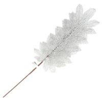 Kunsttak zilverkleurig 79 cm | 24 stuks - thumbnail