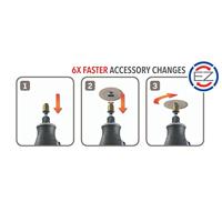 Dremel SC456B 2615S456JD Doorslijpschijf recht 38 mm 12 stuk(s) Metaal - thumbnail