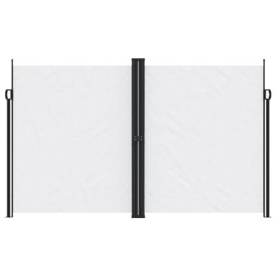 Windscherm uittrekbaar 200x1000 cm wit Windscherm uittrekbaar 200x1000 cm wit