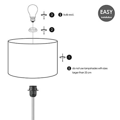 KARMA 46 TAFELLAMP MAT STAAL