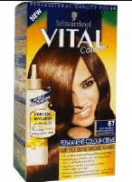 Schwarzkopf schwarzkopf vital colors nr 67 licht goudbruin haarverf - thumbnail