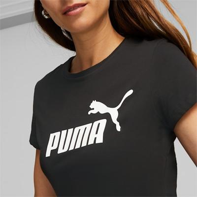 Puma Dames T-shirt (Zwart, S)