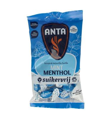 Anta Mint suiker vrij met stevia 120 Gram Anta Mint suiker vrij met stevia 120 Gram
