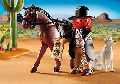 PLAYMOBIL® Western 5251 Sheriff te paard OP=OP