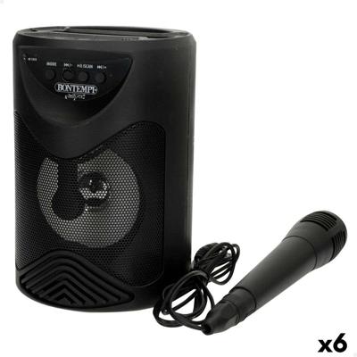 Luidspreker met Karaokemicrofoon Bontempi 6 Stuks