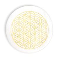 Wierook Brander Bloem des Levens Rond Seleniet - 9 cm - thumbnail