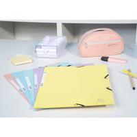 Elastomap exacompta aquarel a4 3 klep 400gr lila | 5 stuks - thumbnail