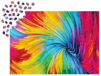 Colorful Paint Swirl Puzzel 1000 Stukjes - thumbnail