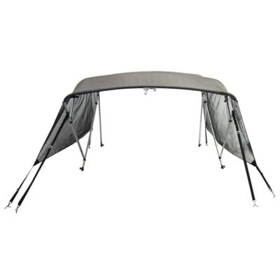 VidaXL Biminitop 4 bogen met mesh zijwanden 243x(230-244)x137 cm