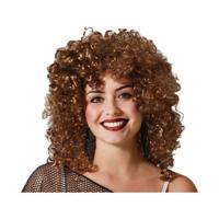 Pruik Blond Krullen - thumbnail