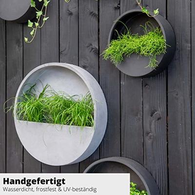 Hangpot Wally S 40x 9 cm - grijs - thumbnail