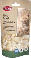 Trixie Freeze Dried Kippenvlees & Kaas kattensnacks - thumbnail