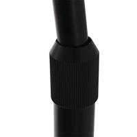 Steinhauer Vloerlamp Sparkled light 8128 zwart kap zilveren velours - thumbnail
