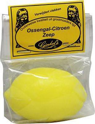 Ginkel's Ossengal citroen zeep 100 Gram