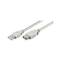 Wentronic USB 2.0 verlenging (A-stekker op A-aansluiting) 3m - thumbnail