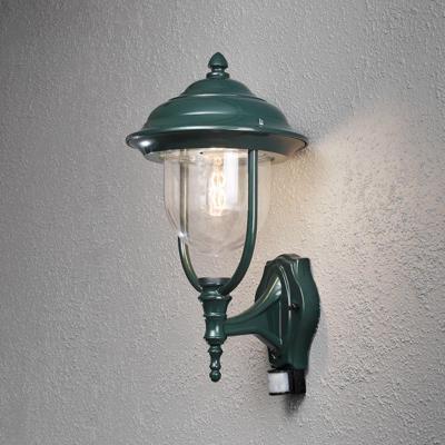 Konstsmide Parma 7235-600 Buitenlamp met bewegingsmelder (wand) E27 75 W Groen