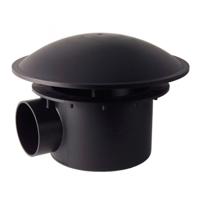 Bodemafvoer met bocht 50 mm - thumbnail