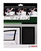 Bosch Accessoires Handschuurpapier SiC watervast | Steen/Lak | K240 | 4-delig - 2609256C44 - thumbnail