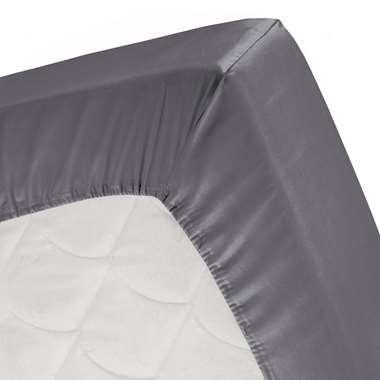 Cinderella hoeslaken - antraciet - 180x200 cm