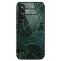 Samsung Galaxy S24 glazen hardcase - Monstera leaves - thumbnail