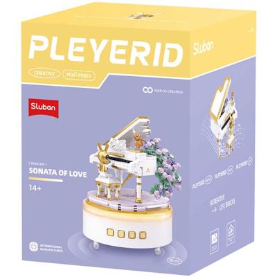 Sluban Pleyerid muziek doos Sonata of love piano