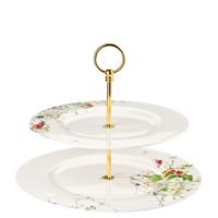 ROSENTHAL - Brillance Fleurs Sauvages - Etagere 2 laags, 28&33cm - thumbnail
