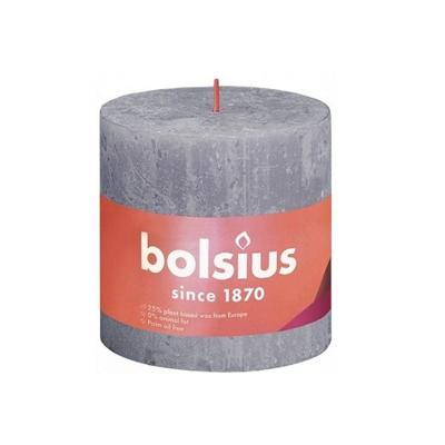 Bolsius Rustiek stompkaars 100/100 Paars
