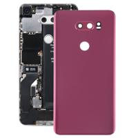 Batterij achtercover met camera lens voor LG V30/VS996/LS998U/H933/LS998U/H930 (rood) - thumbnail