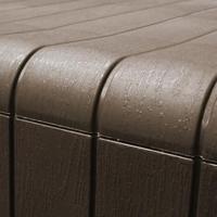 Kussenbox 117x45,5x57,5 cm 270 L bruin - thumbnail