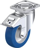 Blickle LH-ALBS 125K-1-FI Zwenkwiel met rem Wieldiameter: 125 mm Draagvermogen (max.): 370 kg 1 stuk(s) - thumbnail