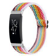 FitBit Inspire 2 & Ace 3 Elastische solo loop nylon bandje - Multicolor FitBit Inspire 2 & Ace 3 Elastische solo loop nylon bandje - Multicolor