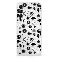Silicone Back Case Samsung Galaxy A14 5G Silver Punk - thumbnail