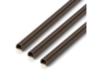 cablefix 160697 Kabelgoot (l x b x h) 10 x 10 x 1000 mm Bruin 1 set(s) - thumbnail