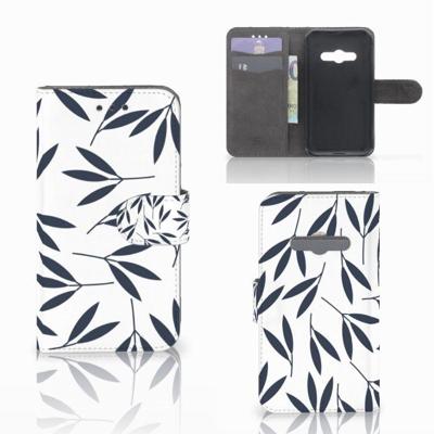 Samsung Galaxy Xcover 3 | Xcover 3 VE Hoesje Leaves Blue