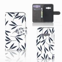 Samsung Galaxy Xcover 3 | Xcover 3 VE Hoesje Leaves Blue - thumbnail