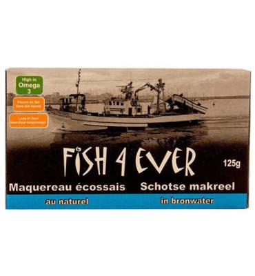 Schotse makreel bronwater 125 Gram