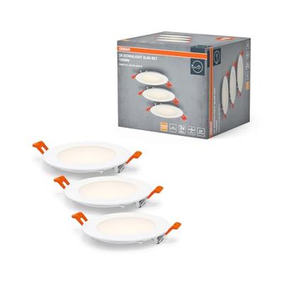 OSRAM HOMELIGHTING Downlight Slim Set 3 x 120mm 3000K 4099854445903 LED-buitenlamp (wand) 8.00 W Wit