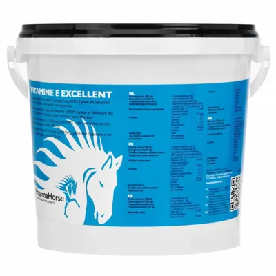 PharmaHorse Vitamine E Excellent maat:1000gr PharmaHorse Vitamine E Excellent maat:1000gr