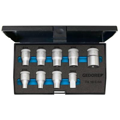 Gedore 6265970 6265970 Dopsleutelinzetset 1/2 (12.5 mm) 9-delig