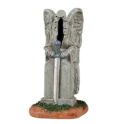 Haunted Cemetery Statue Halloweenhuisje LEMAX - Lemax