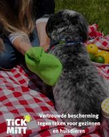 TiCK MiTT Tekenhandschoen Groen 1 stuk(s) - thumbnail