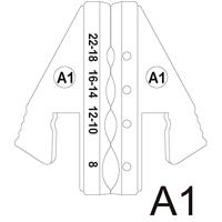 TOOLCRAFT PLE-0A1 Krimp-onderdelen Krimpkousverbinders Krimpbereik: 0.5 tot 10 mm² Geschikt voor merk: TOOLCRAFT PZ-500 - thumbnail