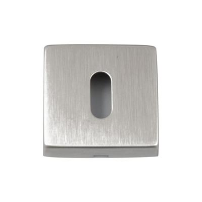 Hardbrass Sleutelrozet Shuffle vierkant - RVS