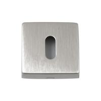 Hardbrass Sleutelrozet Shuffle vierkant - RVS - thumbnail