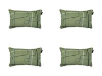 Sierkussen ca. 30x50 cm Met paspel Joah sage (4 stuks) Madison - Madison - thumbnail